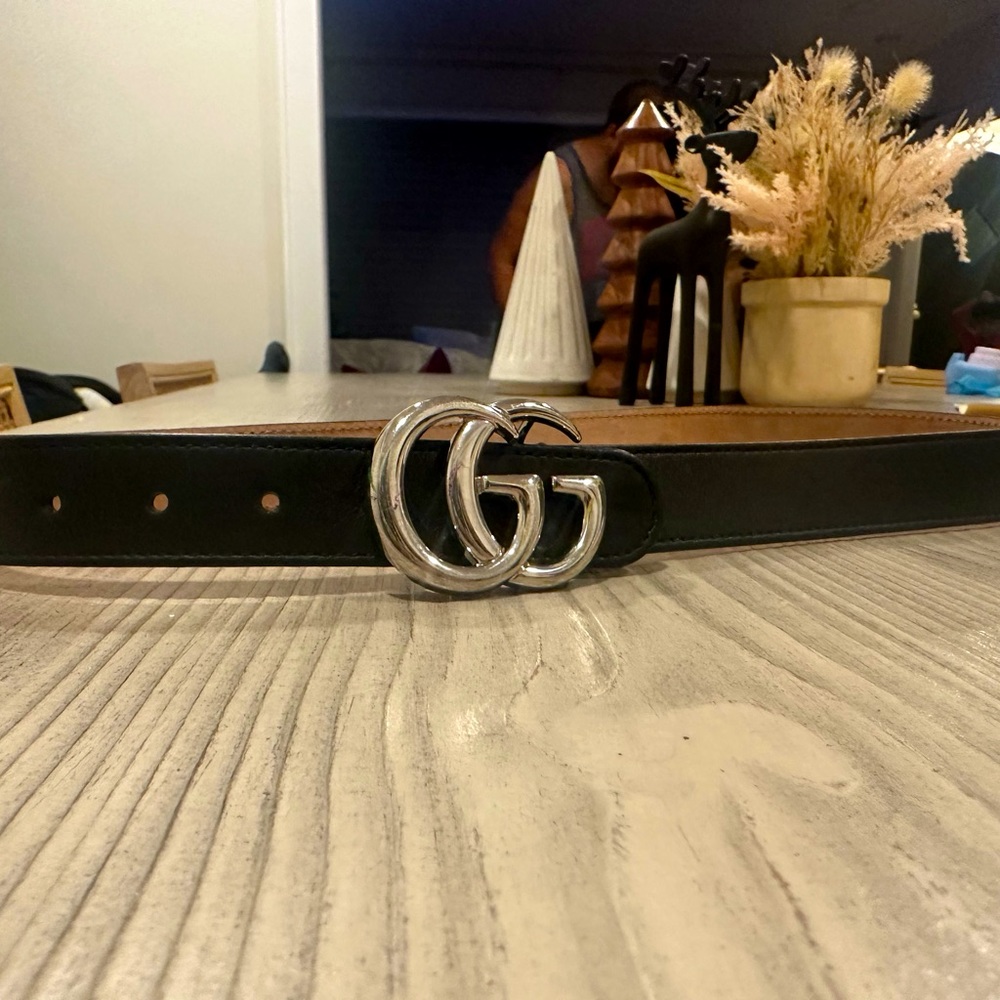 Gucci CHILDREN'S GG MARMONT BELT